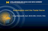 Audiologists and the Facial Nerve · Audiologists and the Facial Nerve Greg Mannarelli, AuD, BCS-IOM, CCC/A, FAA. Life as an Audiologist ... and the Nervus Intermedius (Afferent)