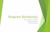 Pengantar Biomekanikadinus.ac.id/repository/docs/ajar/Pengantar_Biomekanika_Bio... · gaya dan percepatan sudut, dan beberapa besaran lain 𝐼= ... Hidrodinamika Laminer ... 𝜂=