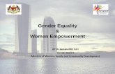 Gender Equality Women Empowerment - Family Repositoryfamilyrepository.lppkn.gov.my/594/1/Gender equality & women... · Gender Equality & Women Empowerment ... Pembangunan Wanita)