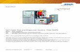 VLF Cable Test and Diagnostic System PHG TD/PD · VLF partial discharge level measurement and localisation with the measuring system PHG TD/PD Diagnostics on PE / XLPE and paper insulated