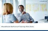 MassMutual Retirement Savings Risk Study Risk Study Report.pdf · Background & Methodology 1 Background To better understand the investment preferences and philosophies of those approaching