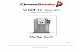 ClearFire Model CFV - cleaverbrooks.comcleaverbrooks.com/reference-center/resource-library/technical-data... · Recommended operating steam pressure 75-135 psig Gas pressure requirements