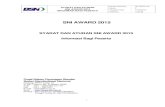 SNI AWARD 2015 - BSN - Badan Standardisasi Nasional · Organisasi menerapkan Sistem Manajemen Mutu ... Sistem Manajemen Keamanan Pangan (SNI ISO 22000:2009) dan ... pupuk; semen;