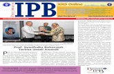 P a r i w a r a IPBbiofarmaka.ipb.ac.id/biofarmaka/2014/Pariwara IPB 2014 Vol 44.pdf · subsistem. (dh) Terima Umali Awards: Prof. Dr. Sjarifudin Baharsjah menerima Umali Awards dalam