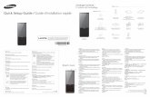 Manuals Quick Setup Guide / Guide d’installation rapide fileBN68-04222A-00 Quick Setup Guide / Guide d’installation rapide LCD Display / Afﬁchage LCD Package Contents / Contenu