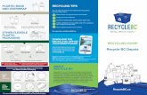 Recycle BC Depots · Hard and soft cover books Plastic bags and overwrap Clothing and textiles Food, yard waste Foam meat trays (remove absorbent pad) Foam cushion packaging used