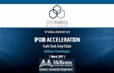 13th IPOIB ACCELERATION - OpenFabrics · IPOIB ACCELERATION Tzahi Oved, Rony Efraim [ March, 2017 ] Mellanox Technologies. OpenFabrics Alliance Workshop 2017 . AGENDA IPoIB as ULP