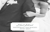 WEDDING PACKAGES 2018–2019 - Sea Island Resort · planning process, your Sea Island Wedding Planner will outline each individual planner’s roles, the items and services that may