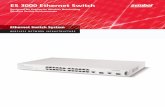 ES 3000 Ethernet Switch - Logiscenter · Symbol is an ISO 9001 and ISO 9002 UKAS, RVC, and RAB Registered ... Bugis Junction Office Tower Singapore 188024 TEL ... ES 3000 Ethernet