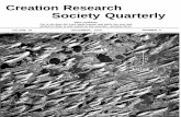 Creation Research Society Quarterly .Creation Research Society Quarterly ... support the tottering