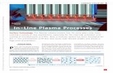 activation In-Line Plasma Processes - kunststoffe.de · SURFACE FINISHING CHRISTIAN BUSKE ... until now, seldom been used in industri-al applications) in production processes. ...