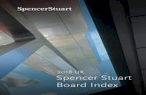 Spencer Stuart Board Index · 2 ukspesn ucrtnc Foreword The 2018 Spencer Stuart UK Board Index is a comprehensive review of governance practice in the largest 150 companies in the