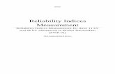 Reliability Indices Measurement - Documents/Reliability Indices...BNERI Reliability Indices Measurement Reliability Indices Measurement for three 11 kV and 66 kV substations in Brunei