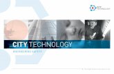 CITY TECHNOLOGY · Pioneering safety. Critical sensing capability. City Technology is the world’s leading provider of life saving gas sensing solutions. From pioneering