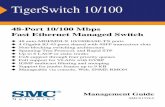 48-Port 10/100 Mbps Fast Ethernet Managed Switch · 48-Port 10/100 Mbps Fast Ethernet Managed Switch ... Customers must contact SMC for a Return Materi al Authorization number prior