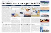 Dresdner UniversitätsJournal - i.unu.edu · halts-, Struktur- und IT-Fragen soll es laut ... werden Im Rahmen begründeter dienstlicher Notwendigkeiten sind Vollzeitbeschäftigte