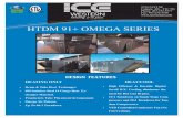 HTDM 91+ OMEGA SERIESS - ICE Western Sales · QUALITY ICE is committed to providing quality through every step of the operation. Every product undergoes testing and quality inspection