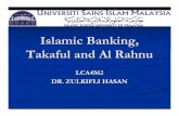 Islamic Banking, Takaful and Al Rahnu - WordPress.com · Islamic Economic and Islamic Finance Overview of Modern financial management of banking, capital market, insurance, ... (tafsir)