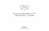SUSTAINABILITY REPORT 2018 - iwc.com .combine American manufacturing ... implementation of sustainable