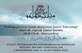 â€œPrinsip-prinsip Islam Berkaitan Sains-Teknologi Oleh Dr. Danial Kerja/Kertas Kerja 2014/Prinsip... 