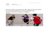 Kantonaler Lehrplan für Sportunterricht in der beruflichen ... · •Spielturniere / Minigolf / Bowling •Kampfarena. Leichtathletik / Fitness •Hindernislauf / Hallentriathlon