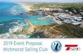 2019 Event Proposal Michmoret Sailing Clubinternationalwindsurfing.com/userfiles/documents/T293_EC... · 2019-01-08 · 2019 Event Proposal Michmoret Sailing Club. ... This proposal