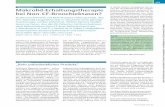 Mukoviszidose Makrolid-Erhaltungstherapie bei Non-CF ... filedem Verum fanden sich mehr makrolid-resistente Erreger, darunter auch makro - lidresistente Streptokokken. Die Verträg