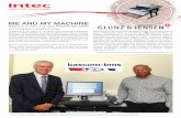 ME AND MY MACHINE - bascom · Bascom invest in a new PlateWriter 2000 ME AND MY MACHINE L to R: Peter Swann of Intec Printing Solutions with Paul Rejuwa, Bascom’s Commercial Director