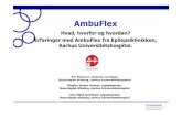 AmbuFlex demo konference 0910 [Kompatibilitetstilstand] · epilepsi VestKronik Hospitalsenheden Vest info.vestkronik.dk GRØN 9.8 % GUL 67.7 % RØD 22.5 % GUL /RØD +29.8 % Håndteret