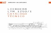 LIEBHERR LTM 1250/1 CATLOGO TECNICO - SOP).pdf  LTM 1250/1 CATLOGO ... ~m 15,5m 20,7 m 25,9 m
