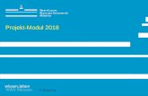 Projekt-Modul 2018 - Universität Münster · Dr. Miriam Pott Infoveranstaltung BSc Biowiss. 5. FS. 2 Online-Modul-Handbuch Die Studierenden erwerben die notwendigen Kompetenzen,