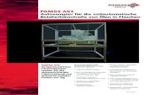 PAMAS AS3 Autosampler für die vollautomatische ...donar.messe.de/.../produktbroschuere-pamas-as3-deutsch-ger-466082.pdf · REV 05/2015 PAMAS AS3 Autosampler für die vollautomatische