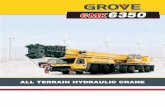 ALL TERRAIN HYDRAULIC CRANE - W. O. Grubb · GROVE GMK6350 7 THIS CHART IS ONLY A GUIDE AND SHOULD NOT BE USED TO OPERATE THE CRANE. The individual crane's load chart, operating instructions