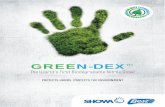 GLOBUS-BROCH-GREENDEX-0613 A4 4pp GREENDEX … · The inventors of the world’s ﬁ rst disposable nitrile glove, N-DEX® now bring you the world’s ﬁ rst biodegradable disposable