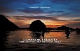 Investment Opportunity - Lombok Dream · Lombok is the westernmost island Lesser Sunda island chain of Indonesia. Lying directly east of Bali across Lying directly east of Bali across
