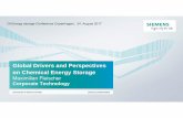 Global Drivers and Perspectives on Chemical EnergyChemical ... 08 25 Global... · DI Energy storage Conference Copenhagen, 24. August 2017 Global Drivers and Perspectives on Chemical