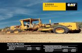 Specalog for 160H Motor Grader, AEHQ5277-01 · Caterpillar® 160H Motor Grader The 160H blends productivity and durability to give you the best return on your investment. Power Train