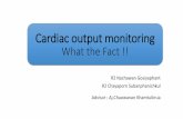 Cardiac output monitoring - si.mahidol.ac.th · Benefit of cardiac output monitoring Diagnostic •Differential diagnosis of shock •Evaluation of pulmonary edema •Evaluation of