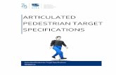 ARTICULATED PEDESTRIAN TARGET SPECIFICATIONS - … · 1, 1-2, 2). The same dummy posture (picture 1-1, 1-2, 2) is used for left-hand and right-hand driving regions, as well for near-