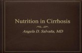 Nutrition in Cirrhosis - Hepatology Society of the Philippinesliverphil.org/docs/apasl-2013/nutrition-in-cirrhosis.pdf · Nutrition in Cirrhosis Angela D. Salvaña, MD. Nutritional