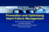 Prevention and Optimizing Heart Failure Managementijncollege.edu.my/PDF/Prevention and optimizing HF Mx Dr Chew- dato david chew.pdf · Prevention and Optimizing Heart Failure Management