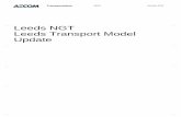 Leeds NGT - Leeds Transport Model Update .Assessment of the Leeds NGT scheme has been and continues