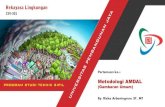 Metodologi AMDAL PROGRAM STUDI TEKNIK SIPILocw.upj.ac.id/files/Slide-CIV-301-CIV-06-07-Metodologi-Amdal.pdf · Rizka Arbaningrum, ST., MT METODOLOGI AMDAL POKOK BAHASAN 1. Review