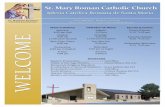 ST. MARY ROMAN CATHOLIC CHURCH - KINGMAN , AZ · ST. MARY ROMAN CATHOLIC CHURCH - KINGMAN , AZ SCHEDULESCHEDULE Sunday May 6 - CERS after Spanish Mass
