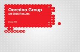 Welcome to Ooredoo · Note: All Indosat results as reported adhere to IFRS which may in some instances differ from INDOGAAP Group Results Revenue and EBITDA