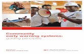 Community early warning systems: guiding principles - ifrc.org · Early warning system – The set of capacities needed to generate and disseminate timely and meaningful warning information