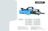 SKF THAP 030E THAP 150E THAP 400E - Welcome to …m2solution.com.my/site_member/img/pdf/SKF/Maintenance... · 2014-01-13 · 1T HPF KPPK SKF TH1F3413H PP0 " G ... (0.61 in³) 1,92