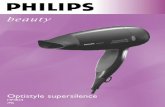 4222 002 24933 - Philips · it by pulling it off. Replacement If the mains cord of this appliance is damaged, it must always be replaced by a service centre authorised by Philips,as
