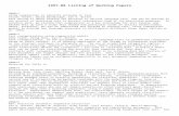 1997-00 Listing of Working Papers Manuals/sample_files/W… · Web view1997-00 Listing of Working Papers . 2000/1. Using compression to identify acronyms in text. Stuart Yeates, David