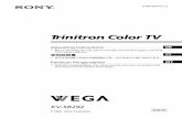 Tr initron Color TV - Sony Ireland | Latest …€¢ Sebelum mengendalikan unit, sila baca buku panduan ini dengan teliti dan simpan untuk rujukan masa depan. GB CT MY 2 Sony KV-SR292M63K